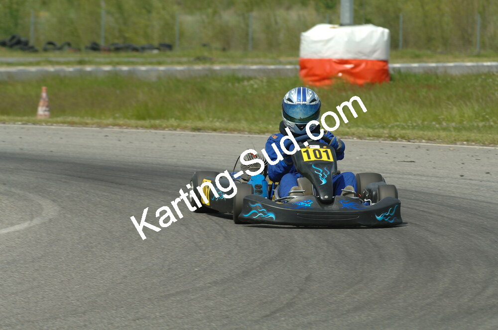 04/05/2008 : 3ème manche du Championnat Régional Midi-Pyrénées à Muret (Photos Patrick Lascombes) 2008 — karting