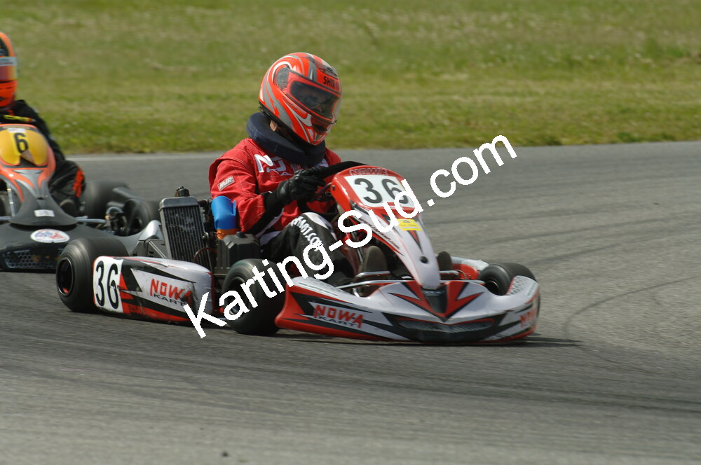 04/05/2008 : 3ème manche du Championnat Régional Midi-Pyrénées à Muret (Photos Patrick Lascombes) 2008 — karting