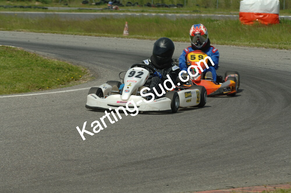 04/05/2008 : 3ème manche du Championnat Régional Midi-Pyrénées à Muret (Photos Patrick Lascombes) 2008 — karting