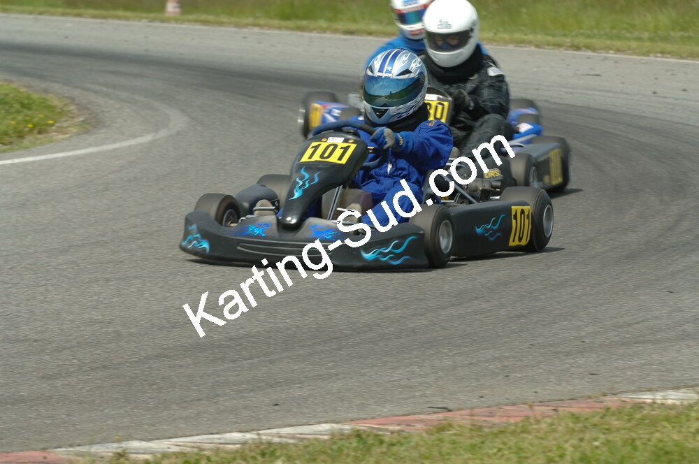 04/05/2008 : 3ème manche du Championnat Régional Midi-Pyrénées à Muret (Photos Patrick Lascombes) 2008 — karting