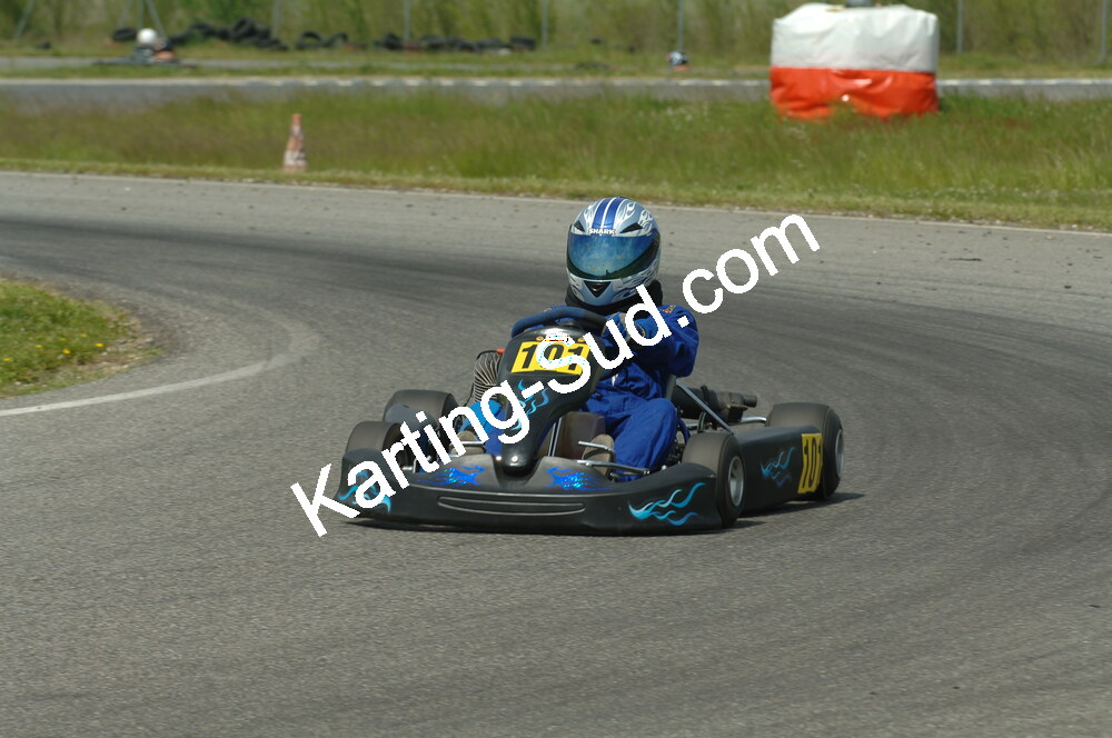 04/05/2008 : 3ème manche du Championnat Régional Midi-Pyrénées à Muret (Photos Patrick Lascombes) 2008 — karting