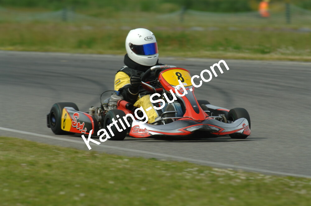 04/05/2008 : 3ème manche du Championnat Régional Midi-Pyrénées à Muret (Photos Patrick Lascombes) 2008 — karting