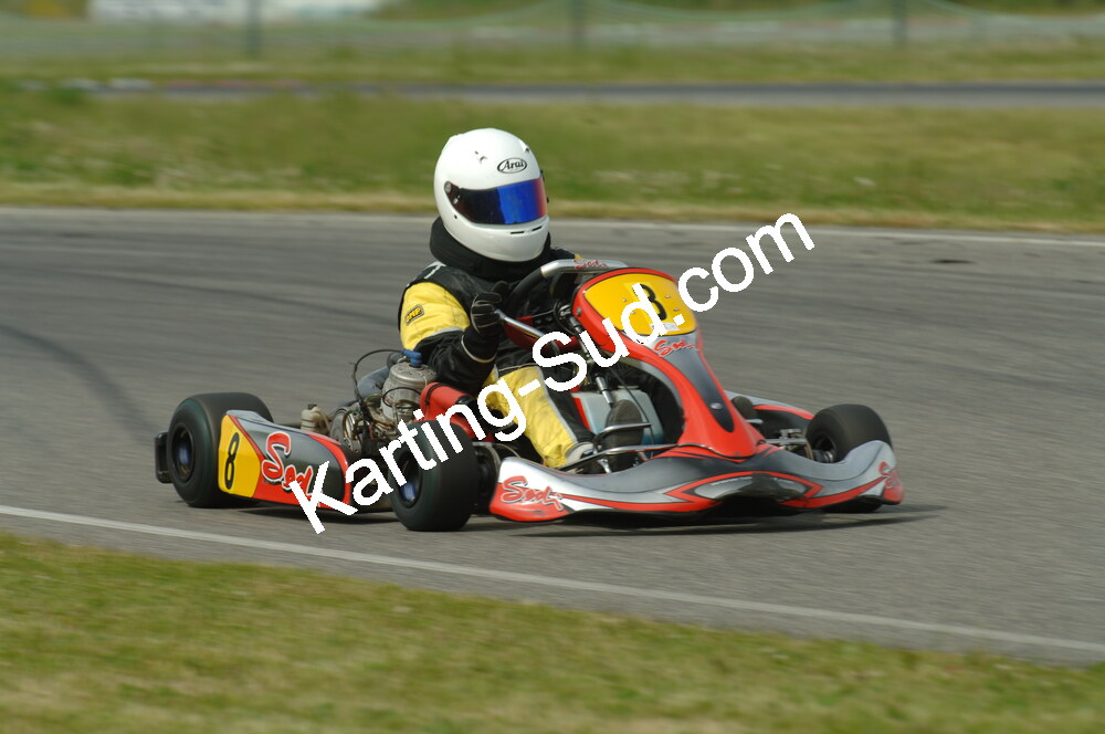 04/05/2008 : 3ème manche du Championnat Régional Midi-Pyrénées à Muret (Photos Patrick Lascombes) 2008 — karting