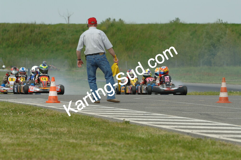 04/05/2008 : 3ème manche du Championnat Régional Midi-Pyrénées à Muret (Photos Patrick Lascombes) 2008 — karting