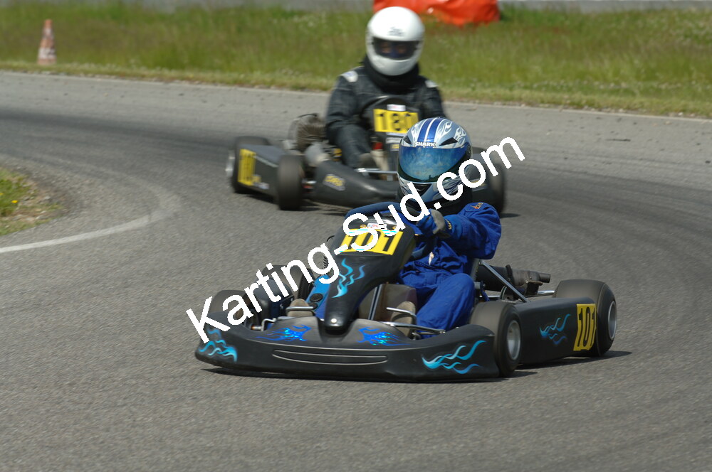 04/05/2008 : 3ème manche du Championnat Régional Midi-Pyrénées à Muret (Photos Patrick Lascombes) 2008 — karting