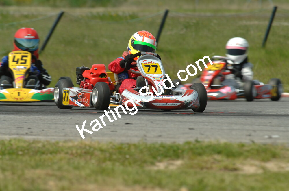04/05/2008 : 3ème manche du Championnat Régional Midi-Pyrénées à Muret (Photos Patrick Lascombes) 2008 — karting
