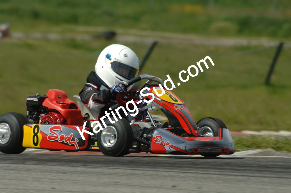 04/05/2008 : 3ème manche du Championnat Régional Midi-Pyrénées à Muret (Photos Patrick Lascombes) 2008 — karting