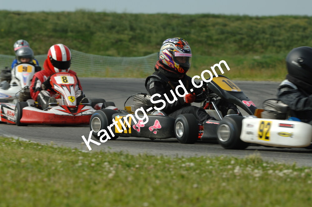 04/05/2008 : 3ème manche du Championnat Régional Midi-Pyrénées à Muret (Photos Patrick Lascombes) 2008 — karting