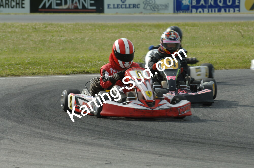 04/05/2008 : 3ème manche du Championnat Régional Midi-Pyrénées à Muret (Photos Patrick Lascombes) 2008 — karting