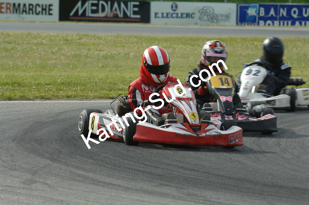 04/05/2008 : 3ème manche du Championnat Régional Midi-Pyrénées à Muret (Photos Patrick Lascombes) 2008 — karting