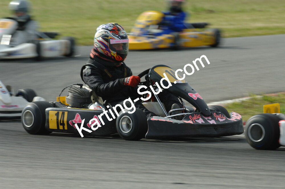 04/05/2008 : 3ème manche du Championnat Régional Midi-Pyrénées à Muret (Photos Patrick Lascombes) 2008 — karting