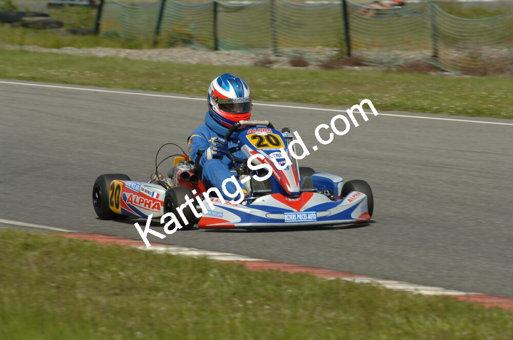 04/05/2008 : 3ème manche du Championnat Régional Midi-Pyrénées à Muret (Photos Patrick Lascombes) 2008 — karting