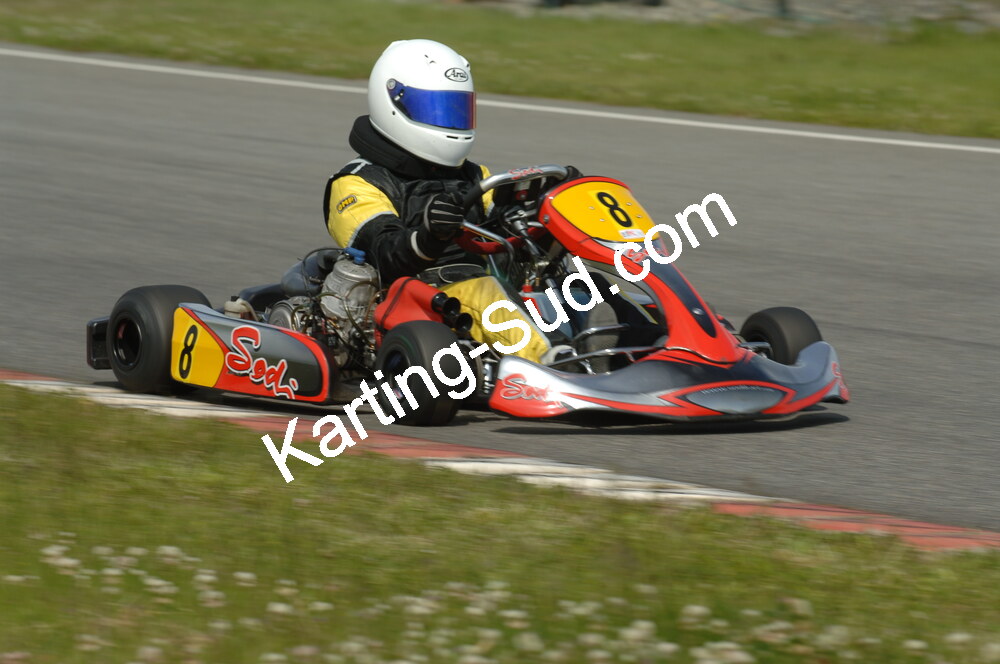 04/05/2008 : 3ème manche du Championnat Régional Midi-Pyrénées à Muret (Photos Patrick Lascombes) 2008 — karting