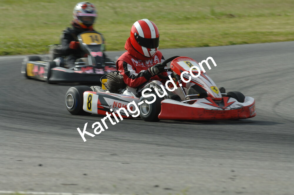 04/05/2008 : 3ème manche du Championnat Régional Midi-Pyrénées à Muret (Photos Patrick Lascombes) 2008 — karting