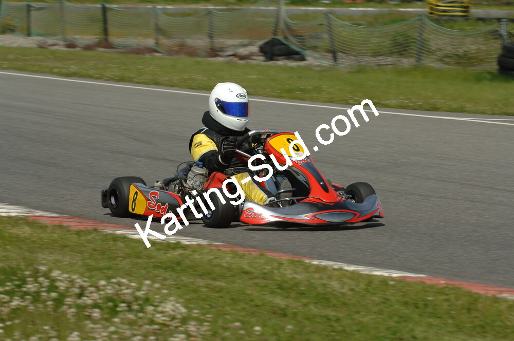 04/05/2008 : 3ème manche du Championnat Régional Midi-Pyrénées à Muret (Photos Patrick Lascombes) 2008 — karting