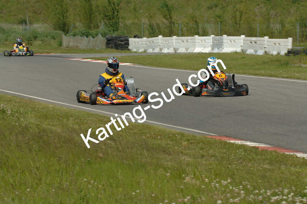 04/05/2008 : 3ème manche du Championnat Régional Midi-Pyrénées à Muret (Photos Patrick Lascombes) 2008 — karting