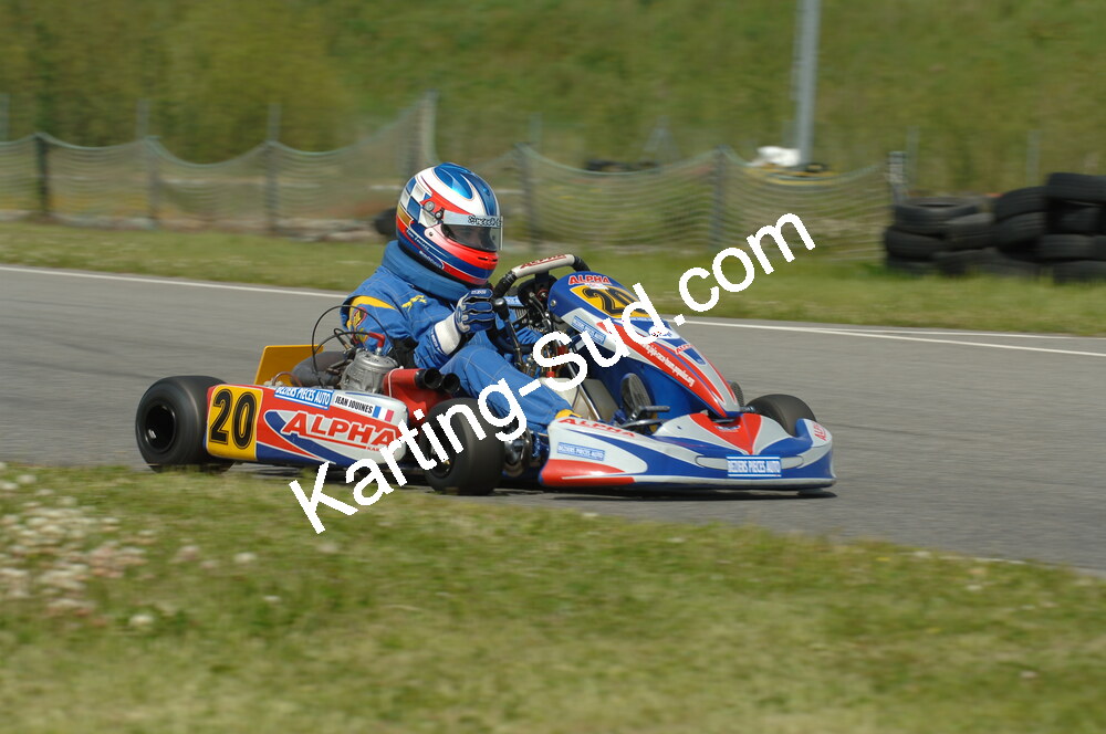04/05/2008 : 3ème manche du Championnat Régional Midi-Pyrénées à Muret (Photos Patrick Lascombes) 2008 — karting