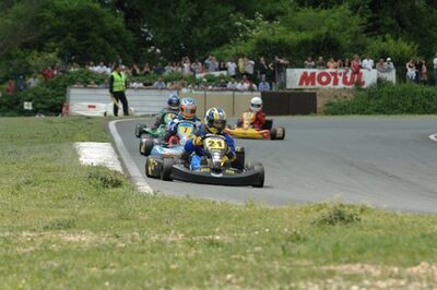 Julien FOURCADE — 11/05/2008 : 3ème manche du Championnat Régional Aquitain à Layrac (Photos Patrick Lascombes) 2008 — karting