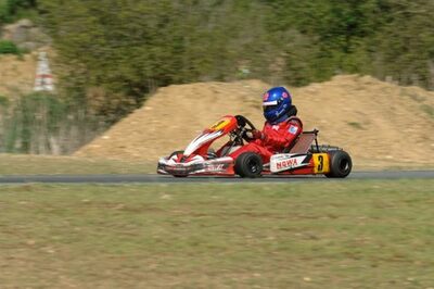 Fanny DOBRENEL — 11/05/2008 : 3ème manche du Championnat Régional Aquitain à Layrac (Photos Patrick Lascombes) 2008 — karting
