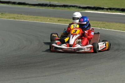 Fanny DOBRENEL — 11/05/2008 : 3ème manche du Championnat Régional Aquitain à Layrac (Photos Patrick Lascombes) 2008 — karting