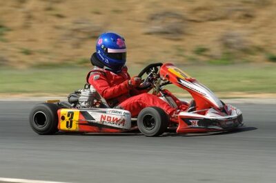 Fanny DOBRENEL — 11/05/2008 : 3ème manche du Championnat Régional Aquitain à Layrac (Photos Patrick Lascombes) 2008 — karting