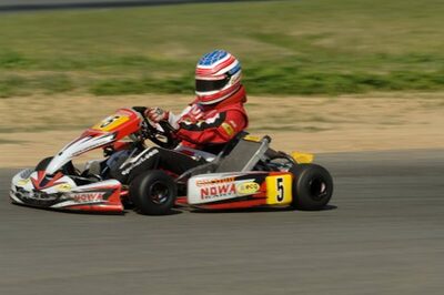 Sébastien SEMPERES — 11/05/2008 : 3ème manche du Championnat Régional Aquitain à Layrac (Photos Patrick Lascombes) 2008 — karting