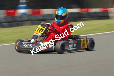 Quentin RONGIER — 11/05/2008 : 3ème manche du Championnat Régional Aquitain à Layrac (Photos Patrick Lascombes) 2008 — karting