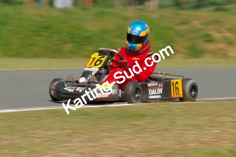 Quentin RONGIER — 11/05/2008 : 3ème manche du Championnat Régional Aquitain à Layrac (Photos Patrick Lascombes) 2008 — karting