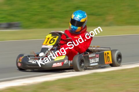 Quentin RONGIER — 11/05/2008 : 3ème manche du Championnat Régional Aquitain à Layrac (Photos Patrick Lascombes) 2008 — karting