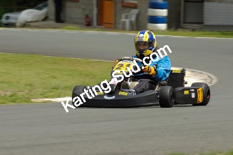 Julien FOURCADE — 11/05/2008 : 3ème manche du Championnat Régional Aquitain à Layrac (Photos Patrick Lascombes) 2008 — karting