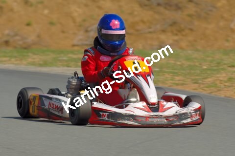 Fanny DOBRENEL — 11/05/2008 : 3ème manche du Championnat Régional Aquitain à Layrac (Photos Patrick Lascombes) 2008 — karting