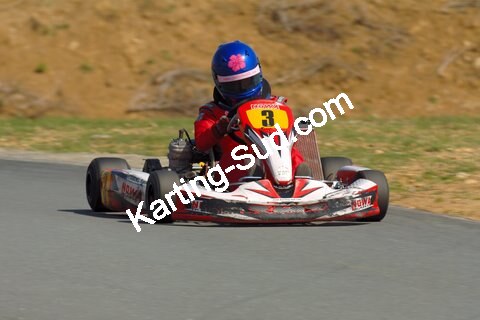 Fanny DOBRENEL — 11/05/2008 : 3ème manche du Championnat Régional Aquitain à Layrac (Photos Patrick Lascombes) 2008 — karting