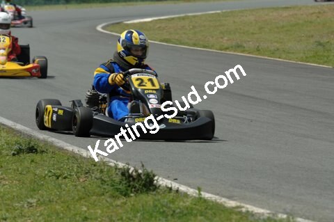 Julien FOURCADE — 11/05/2008 : 3ème manche du Championnat Régional Aquitain à Layrac (Photos Patrick Lascombes) 2008 — karting