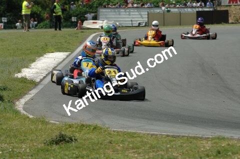 Julien FOURCADE — 11/05/2008 : 3ème manche du Championnat Régional Aquitain à Layrac (Photos Patrick Lascombes) 2008 — karting