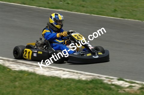 Julien FOURCADE — 11/05/2008 : 3ème manche du Championnat Régional Aquitain à Layrac (Photos Patrick Lascombes) 2008 — karting