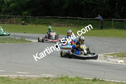 Julien FOURCADE — 11/05/2008 : 3ème manche du Championnat Régional Aquitain à Layrac (Photos Patrick Lascombes) 2008 — karting