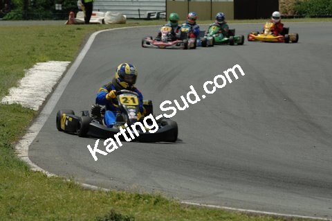 Julien FOURCADE — 11/05/2008 : 3ème manche du Championnat Régional Aquitain à Layrac (Photos Patrick Lascombes) 2008 — karting