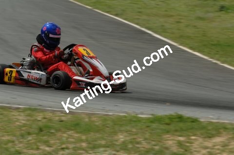 Fanny DOBRENEL — 11/05/2008 : 3ème manche du Championnat Régional Aquitain à Layrac (Photos Patrick Lascombes) 2008 — karting