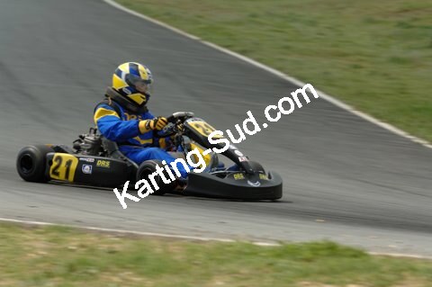 Julien FOURCADE — 11/05/2008 : 3ème manche du Championnat Régional Aquitain à Layrac (Photos Patrick Lascombes) 2008 — karting