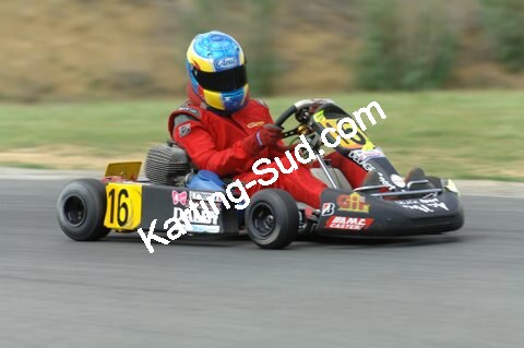 Quentin RONGIER — 11/05/2008 : 3ème manche du Championnat Régional Aquitain à Layrac (Photos Patrick Lascombes) 2008 — karting