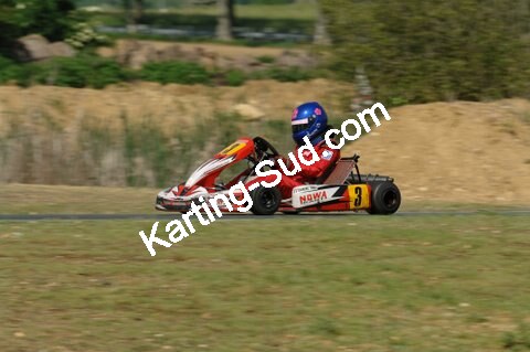 Fanny DOBRENEL — 11/05/2008 : 3ème manche du Championnat Régional Aquitain à Layrac (Photos Patrick Lascombes) 2008 — karting