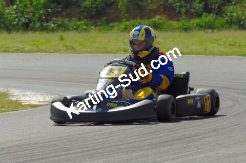 Julien FOURCADE — 11/05/2008 : 3ème manche du Championnat Régional Aquitain à Layrac (Photos Patrick Lascombes) 2008 — karting