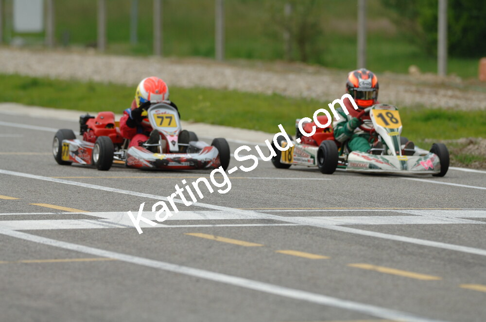 18/05/2008 : 1ère manche du Trophée des Circuits à Lavelanet (Photos Patrick Lascombes) 2008 — karting