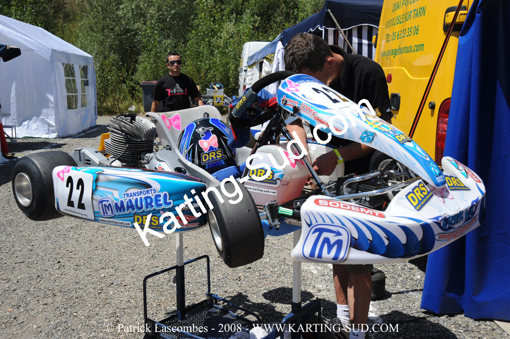 19 - 20/07/2008 : Coupe de France Formule FFSA Jeunes et FFSA à Muret (Photos Patrick Lascombes) 2008 — karting