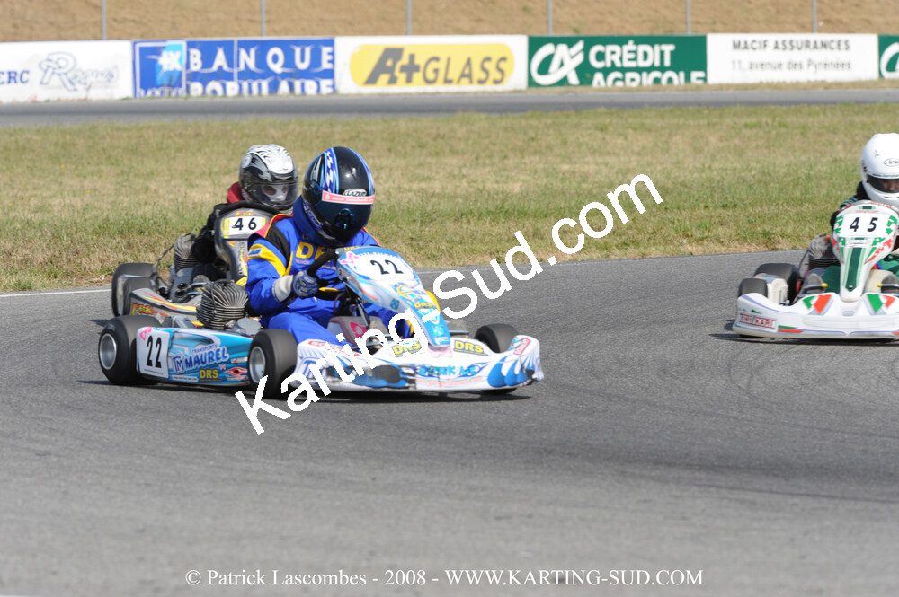 19 - 20/07/2008 : Coupe de France Formule FFSA Jeunes et FFSA à Muret (Photos Patrick Lascombes) 2008 — karting