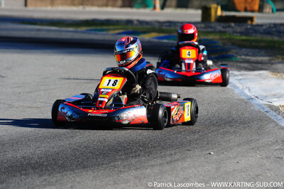 26/10/2008 : Trophée Vincent Sanchez 2/2 à Lavelanet (photos Patrick Lascombes) 2008 — karting