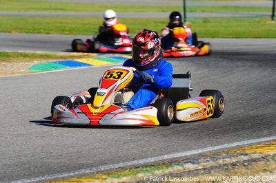 26/10/2008 : Trophée Vincent Sanchez 2/2 à Lavelanet (photos Patrick Lascombes) 2008 — karting