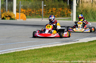 26/10/2008 : Trophée Vincent Sanchez 2/2 à Lavelanet (photos Patrick Lascombes) 2008 — karting