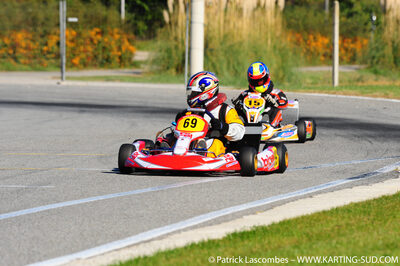 26/10/2008 : Trophée Vincent Sanchez 2/2 à Lavelanet (photos Patrick Lascombes) 2008 — karting
