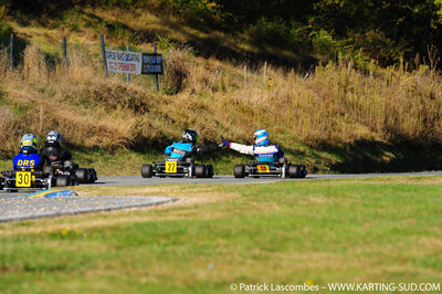 26/10/2008 : Trophée Vincent Sanchez 2/2 à Lavelanet (photos Patrick Lascombes) 2008 — karting